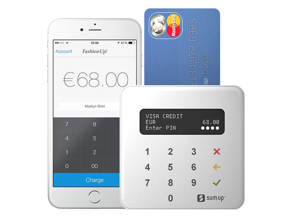 SumUp, l’app per pagare con Carta di Credito dal proprio Smartphone o Tablet
